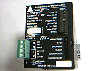 AD-1012 Frequency Inverter Motor Controller, AD-1012BF, Paragon Oven 