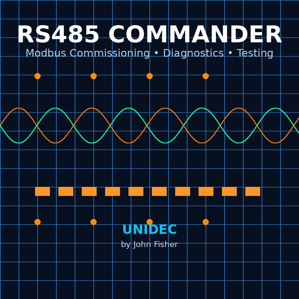 RS485Commander with RS485 Interface